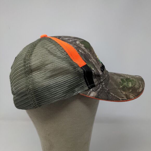 Country Mark Men's Snapback Mesh Back Hat Green Camo OSFA Co-Alliance Seeds - Picture 6 of 12